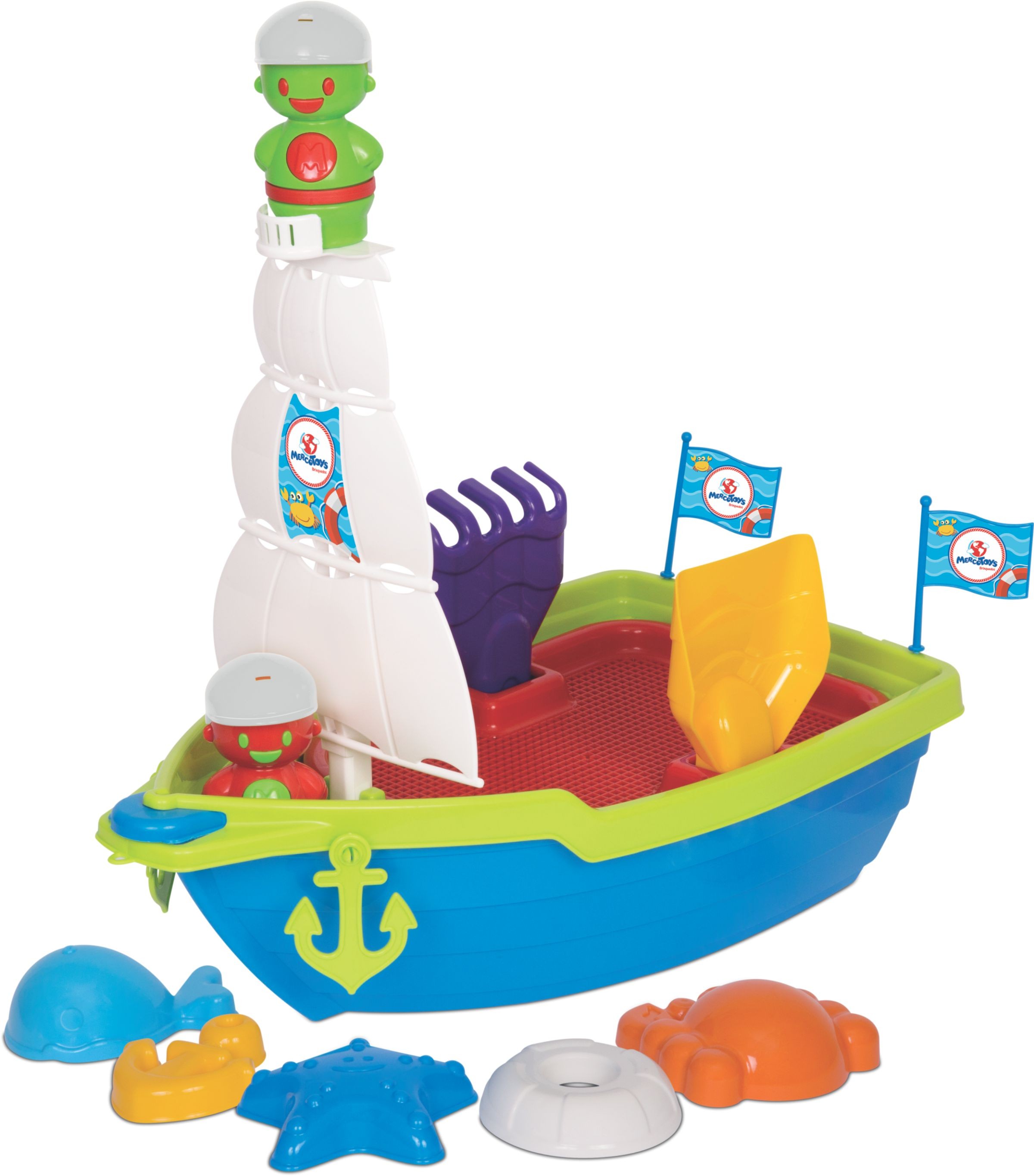 Mega Barco de Praia | Mercotoys Brinquedos