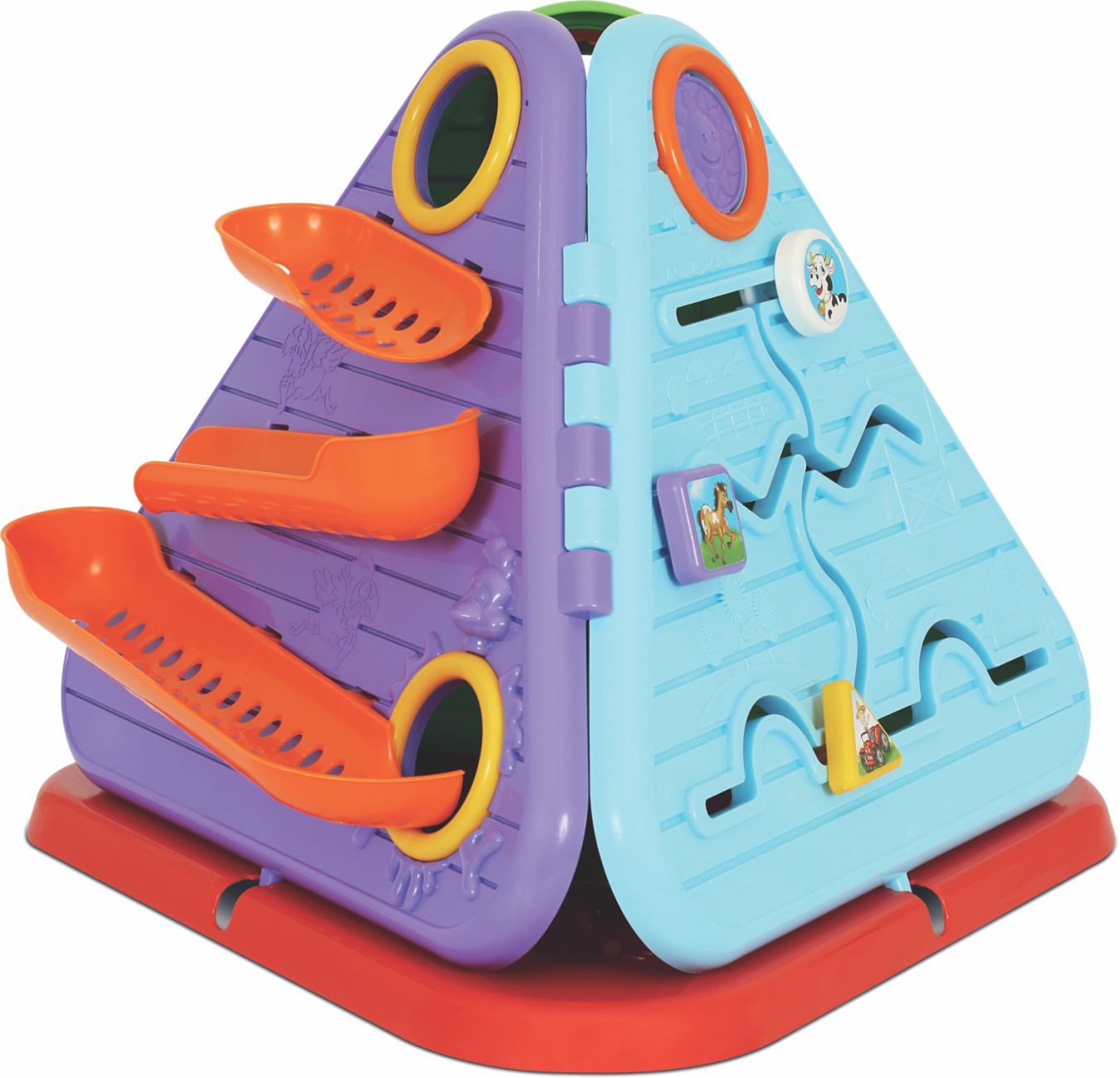 PIRÂMIDE EDUCATIVA FESTA NA FAZENDA | Mercotoys Brinquedos